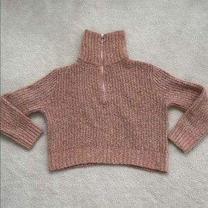 Sincerely Jules Cozy Pink Turtleneck Sweater - Size S